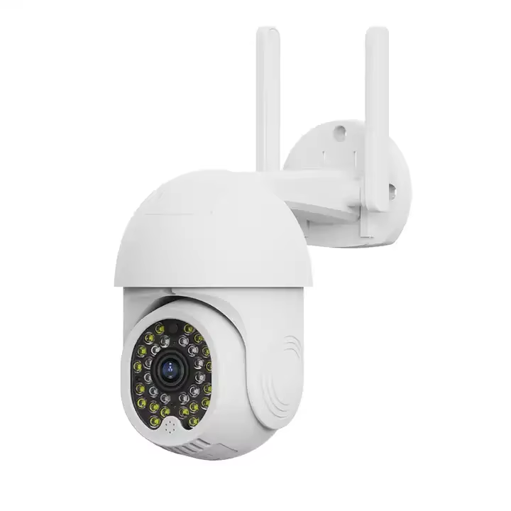 How do smart cameras enhance home and business security?