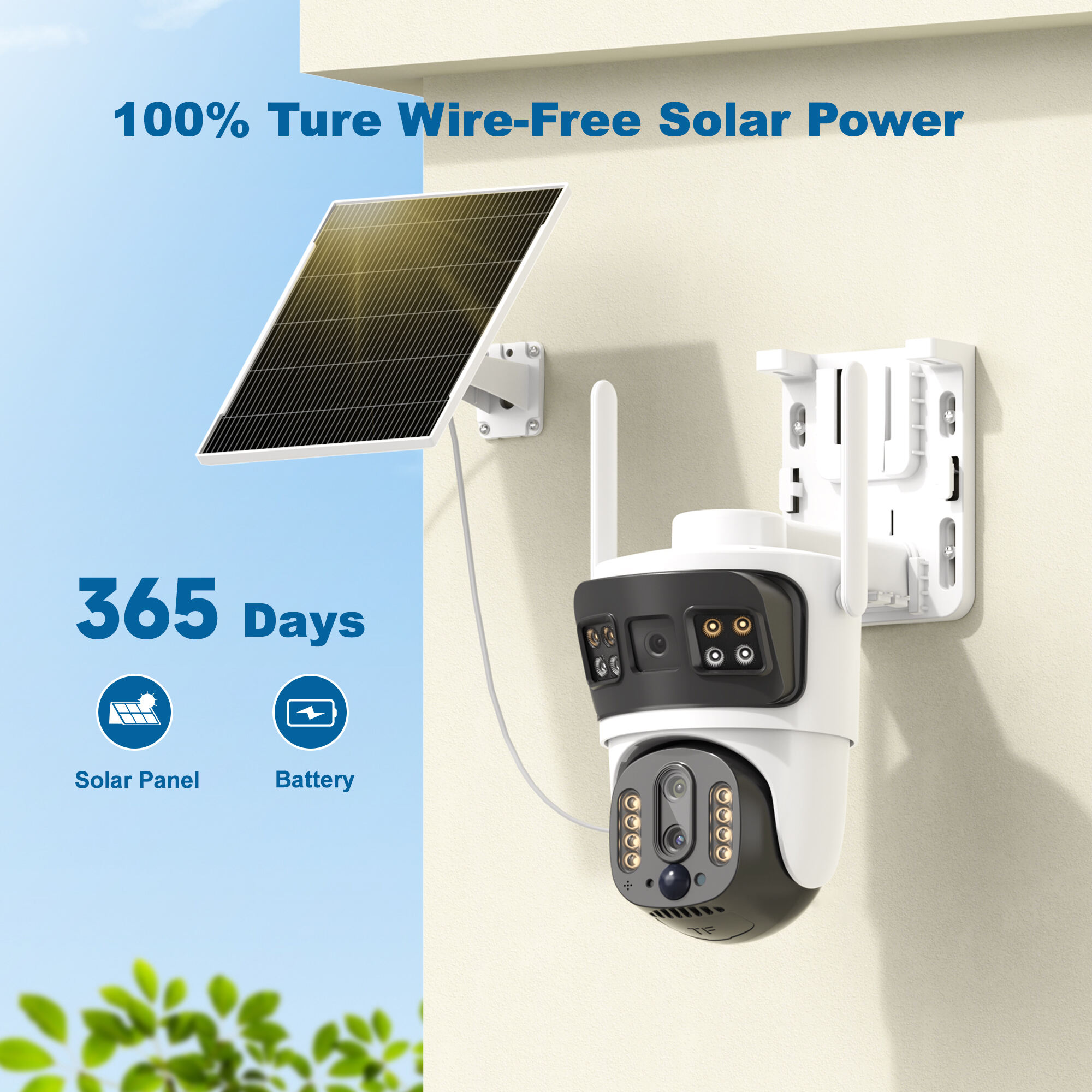 How does a 4G solar camera solve power and network issues in outdoor monitoring?