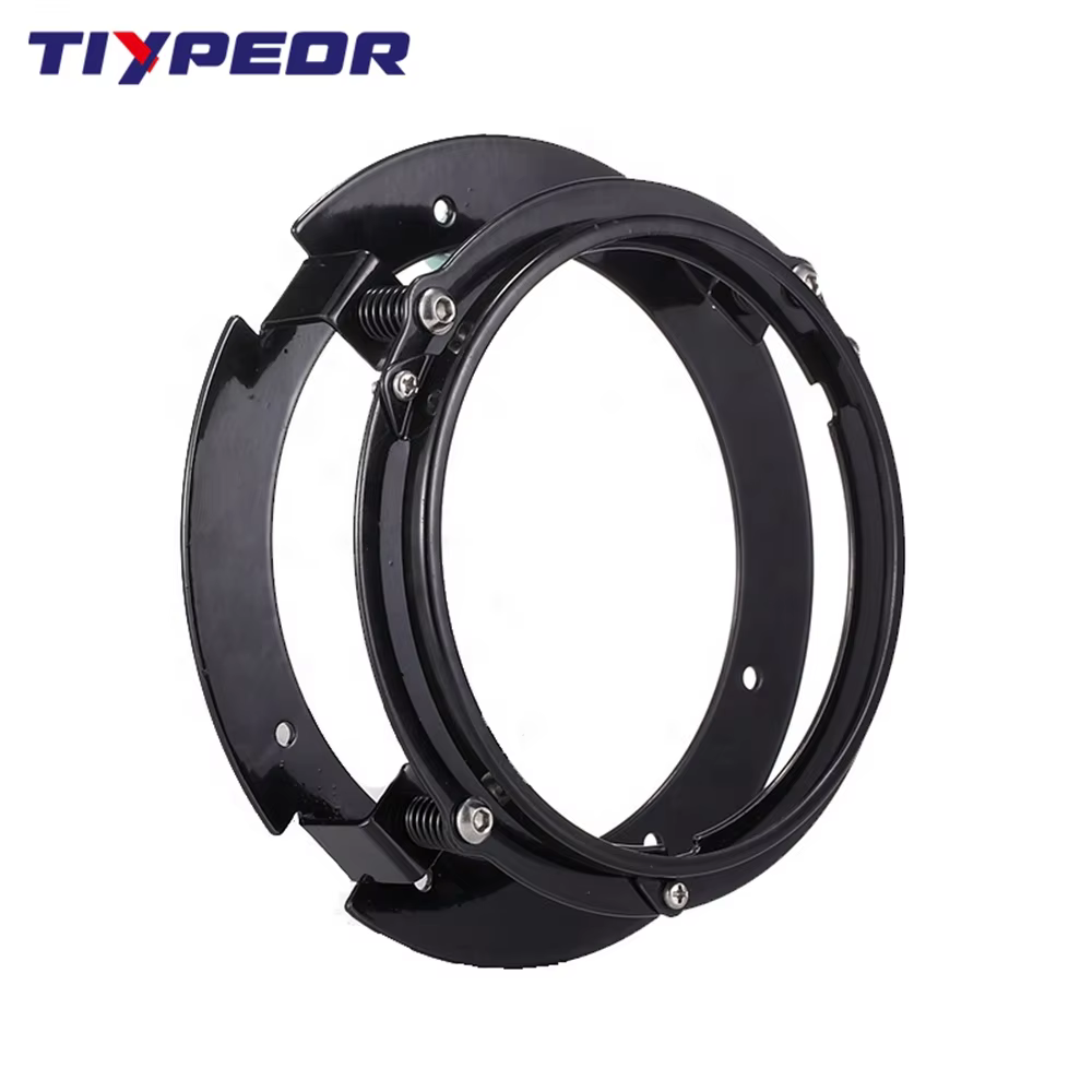 TIYPEOR Round Led Headlight 5.75'' Bracket Led Headlight 5.75 Inch Headlight Mounting Bracket for harley Motorcycle factory