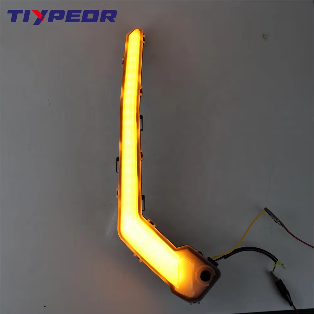 TIYPEOR DRL Turn signal Light White Amber Turning LED Front Side Marker Lights for for Can-Am Maverick X3 2018 -2020 supplier