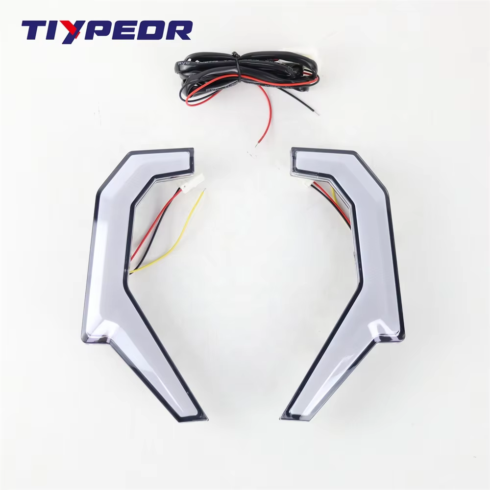 TIYPEOR Grille Accent Lights for RZR Front Signature Accent Fang Lights for Polaris RZR XP 2015-2020 supplier