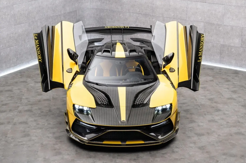 Mansory Ford GT Le Mansory, inspired by the latest NBA Steph Curry sneakers!