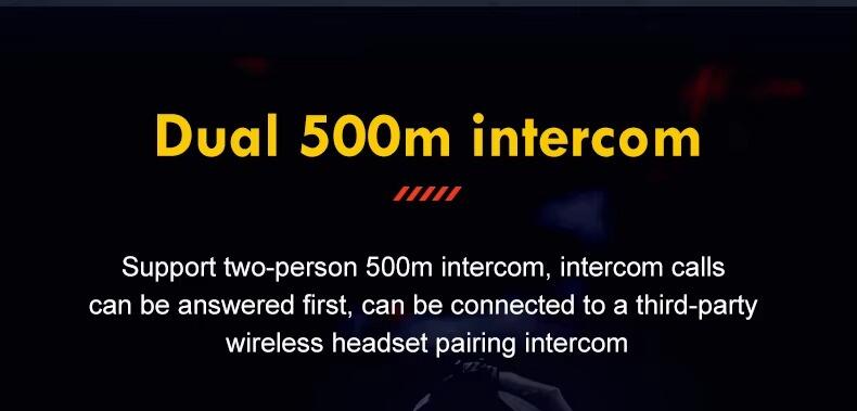 product tiypeor motorcycle bluetooth 51 helmet earphone ipx6 waterproof fm radio flashlight 4 riders intercom 1000m music sharing-2