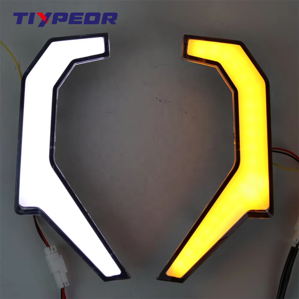 TIYPEOR Grille Accent Lights for RZR Front Signature Accent Fang Lights for Polaris RZR XP 2015-2020 supplier