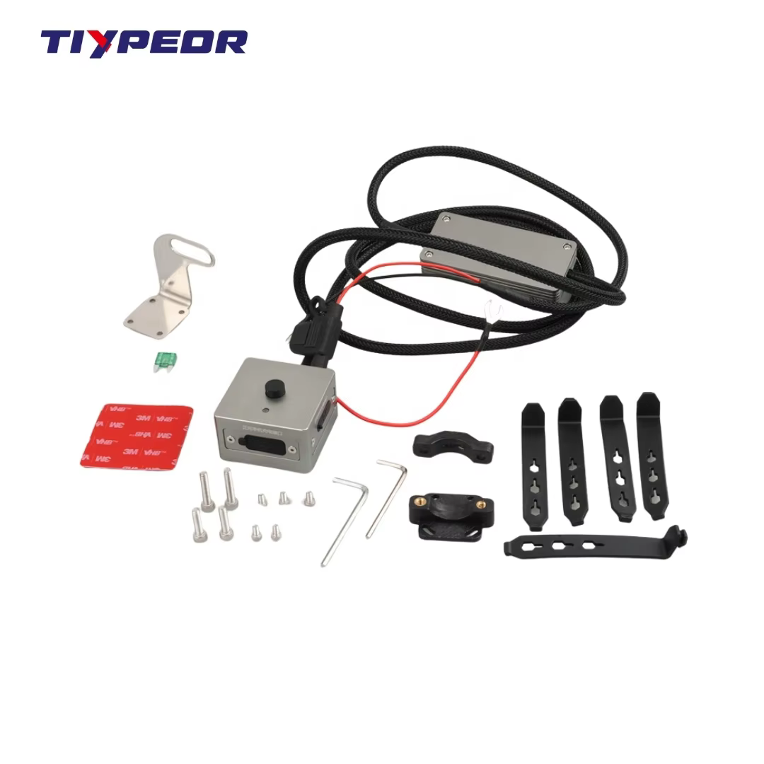 TIYPEOR Waterproof IP67 Motorcycle Bidirectional Charging Max 65W Output Motorcycle Battery Charging With Dual Port factory