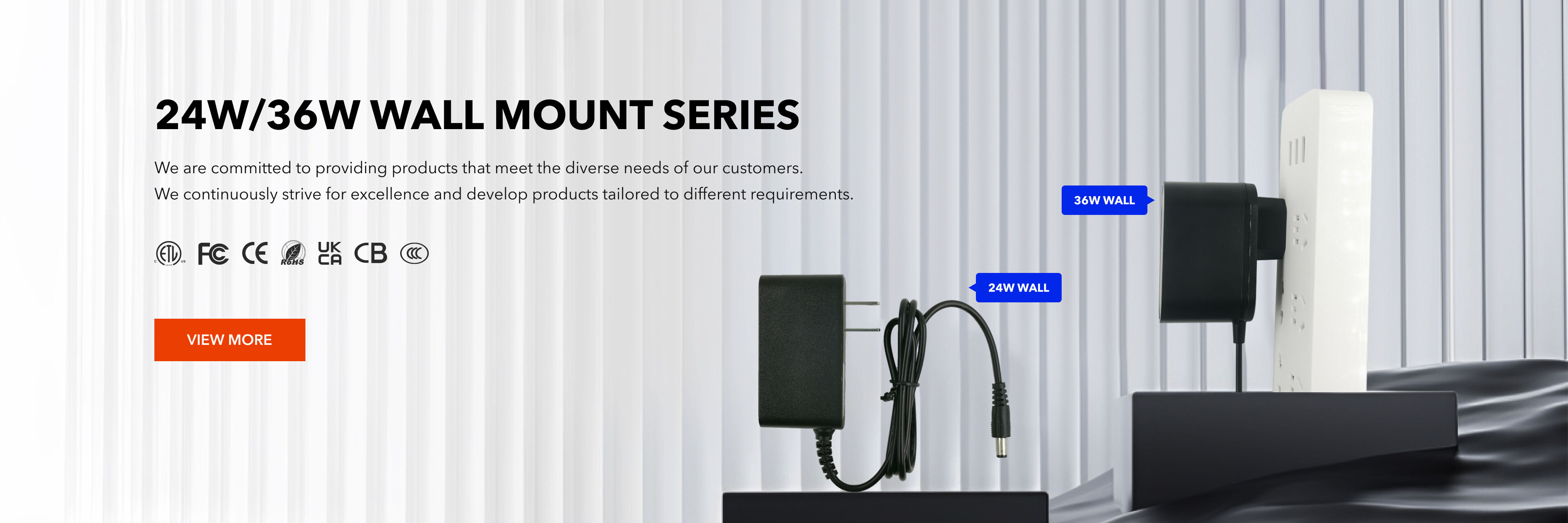 What is the difference between a desktop adapter and a wall mount adapter?