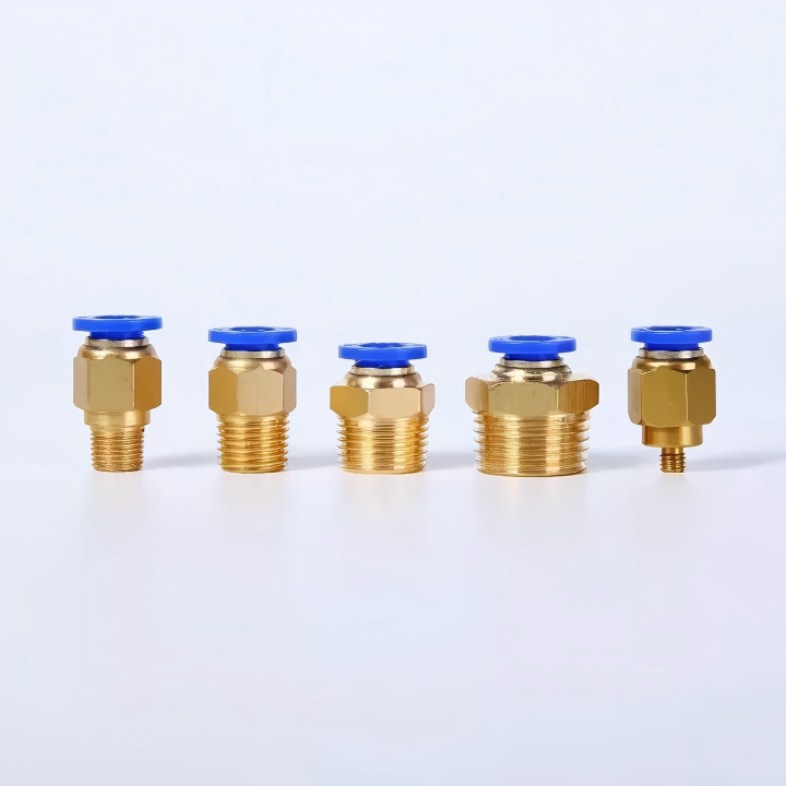 Pneumatiske forbindelsesdele til brug i vand