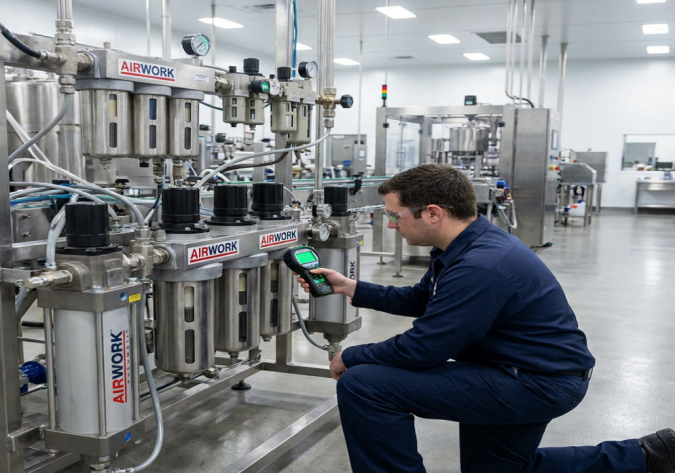 Maintenance préventive des systèmes pneumatiques : réduction des temps d’arrêt dans la fabrication