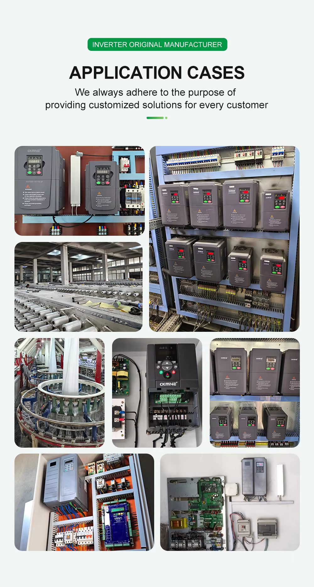 CKMINE Knob-Type 1.5 kW 380 V Three-Phase AC Inverter; MINI Inverter OEM/ODM for Motor Drive supplier