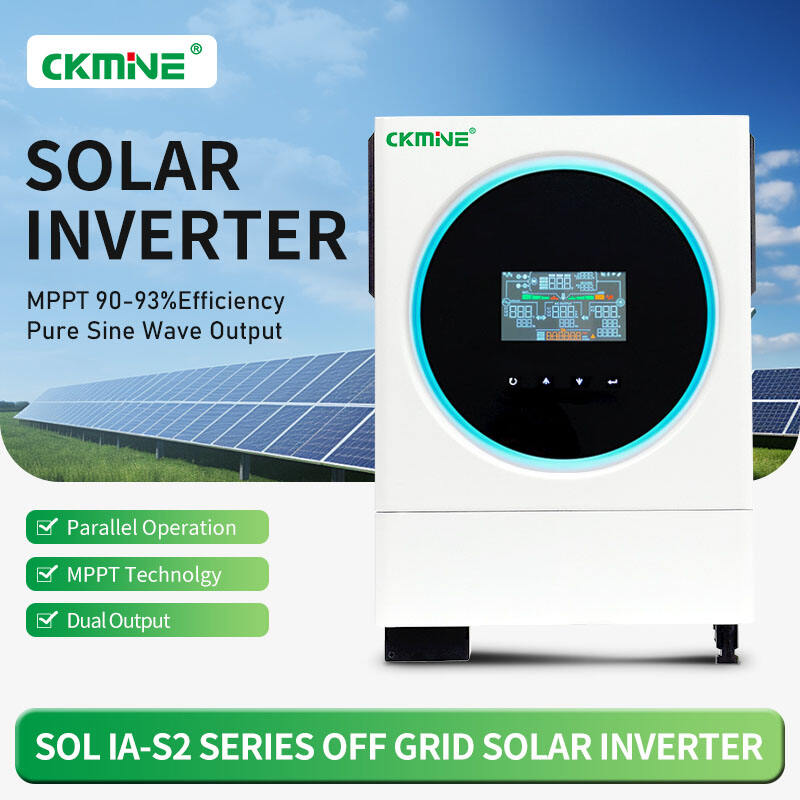 CKMINE SOL IA-S2 OFF GRID SOLAR INVERTER 4000VA/4000W 24V DUAL OUTPUT