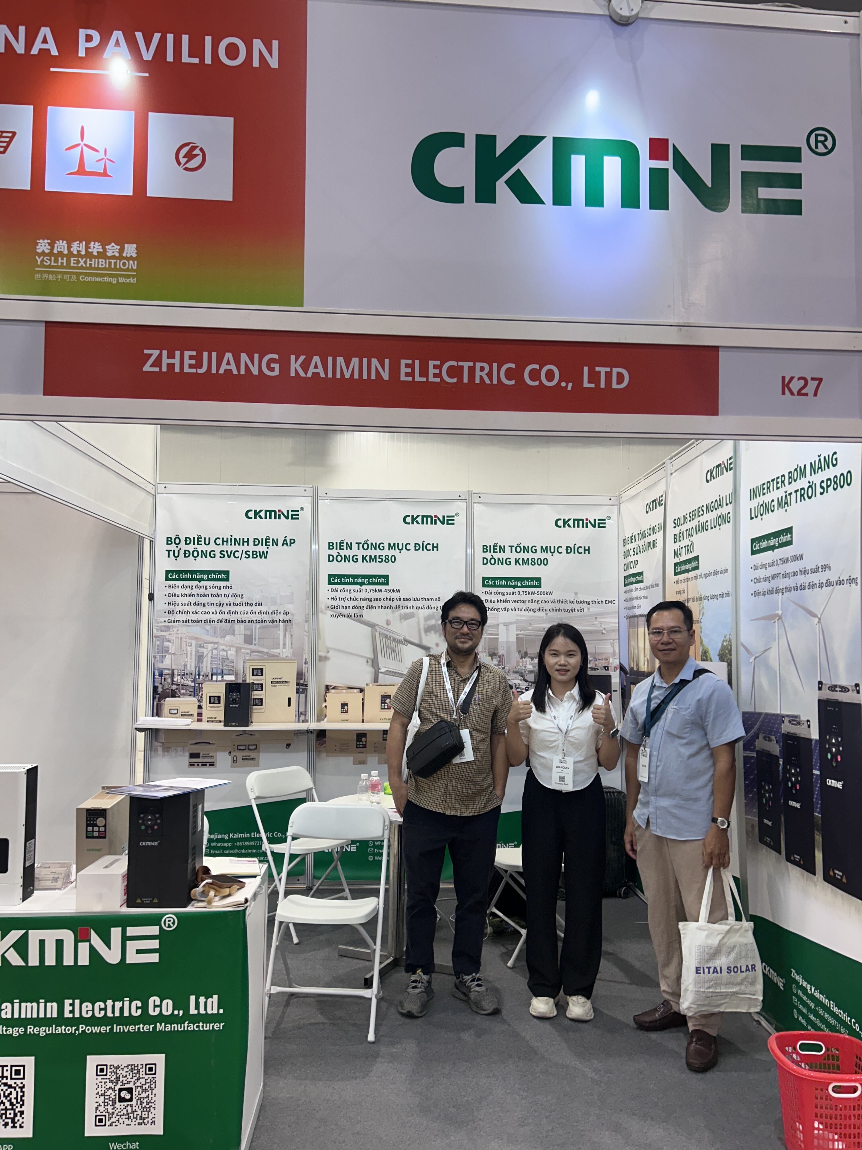 CKMINE nimmt an Solar & Storage Live Vietnam 2024 teil