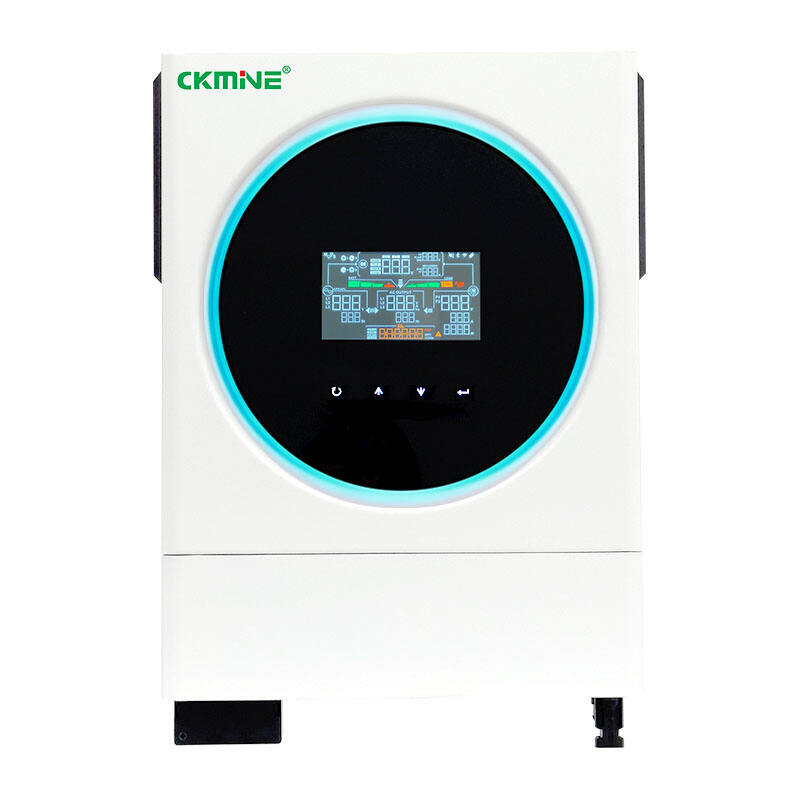 CKMINE New Arrival SOLIA-S2 Series 4kw 24VDC Dual Output Off Grid Solar Inverter 4KVA 230VAC Single Phase MPPT Controller