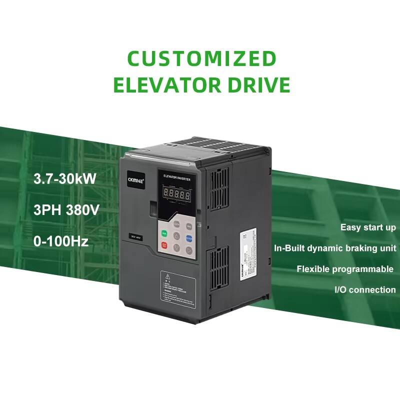 Bộ biến tần thang máy CKMINE 380 V, 7,5 kW, bộ điều khiển tần số biến đổi ba pha, linh kiện thang máy VFD, điều khiển tốc độ động cơ xoay chiều 10 HP, bán buôn