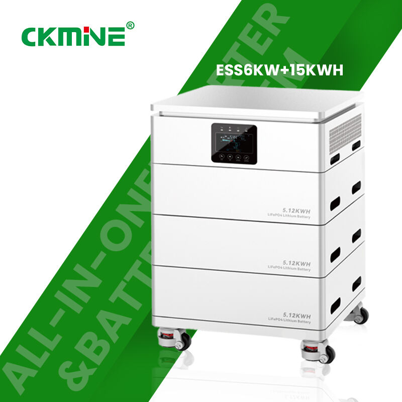 6KW+15KWH All-in-One ESS Energy Storage System - Built-in WiFi Monitoring Function & Multiple Safety Protections