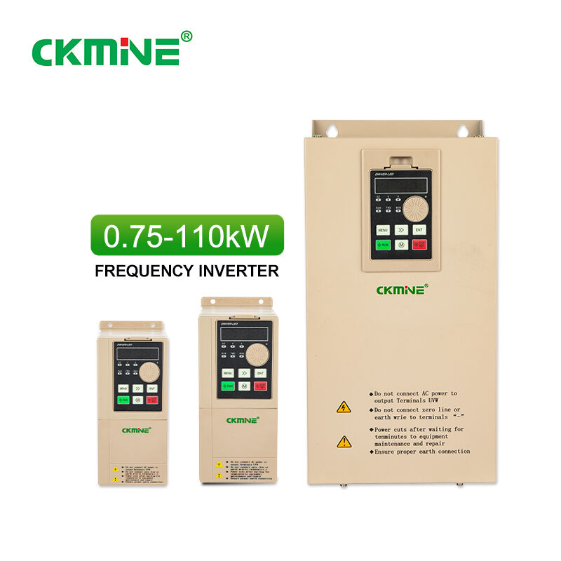 CKMINE KM580 工業用AC周波数変換器（VFD）18.5 kW（25 HP）、460 V、60 Hz、3相、パラメータクローン機能付き