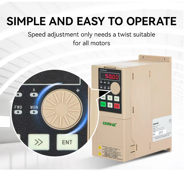 CKMINE Low Frequency Inverter 380V Close Loop 7.5kw 5.5kw 3.7kw 2.2kw 1.5kw ac motor drive 3 phase vfd vsd Control manufacture