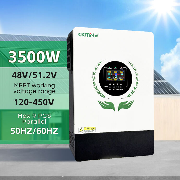 Pure Sine Wave Output Off Grid Solar Inverter 3.5kW 3.5kVA With The Assistance Of ATS