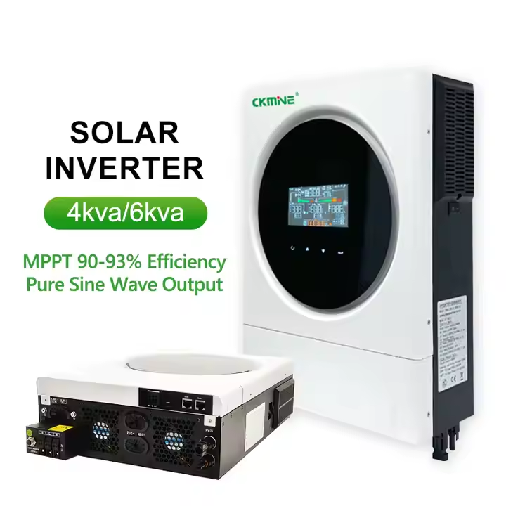 Factory Direct Delivery Solar Inverter 6kva 48V Off Grid Dual Output Mppt Electric Inverters for House