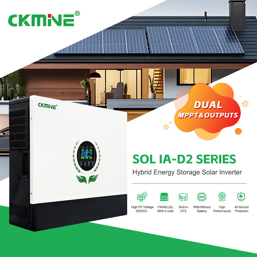CKMINE Hybrid Solar Inverter 8KW 10KW 12KW & A Solar Direct Supply Solution With Zero Energy Storage Cost
