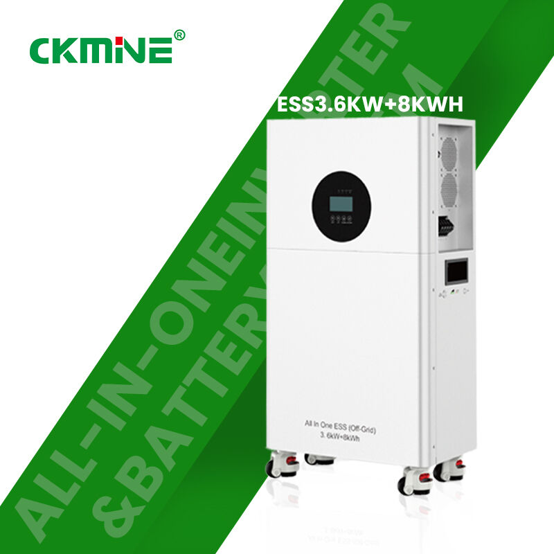 CKmine Hybridus Inversor Solaris 3.6 kW + 8 kWh cum Accumulatore — Regulatio Tensionis Incorporata et
