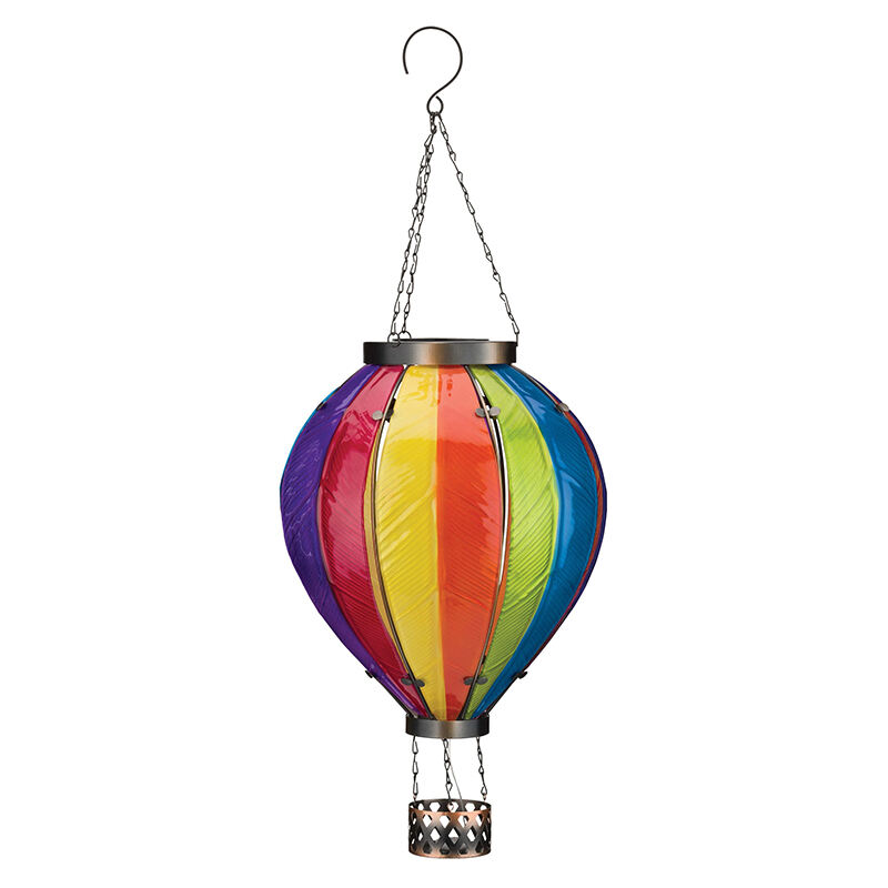 Multi Glass Solar Outdoor Decorative Lantern