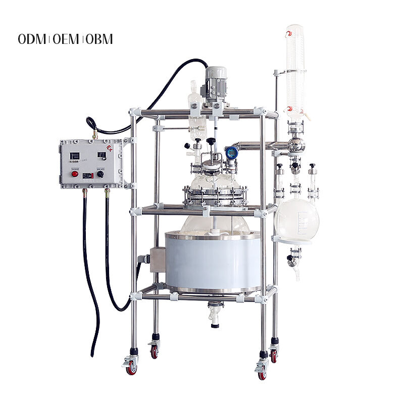 récipient en acier inoxydable de 10L, 50L, 100L, 150L, 200L Récipient chauffant avec moteur à explosion prouvée