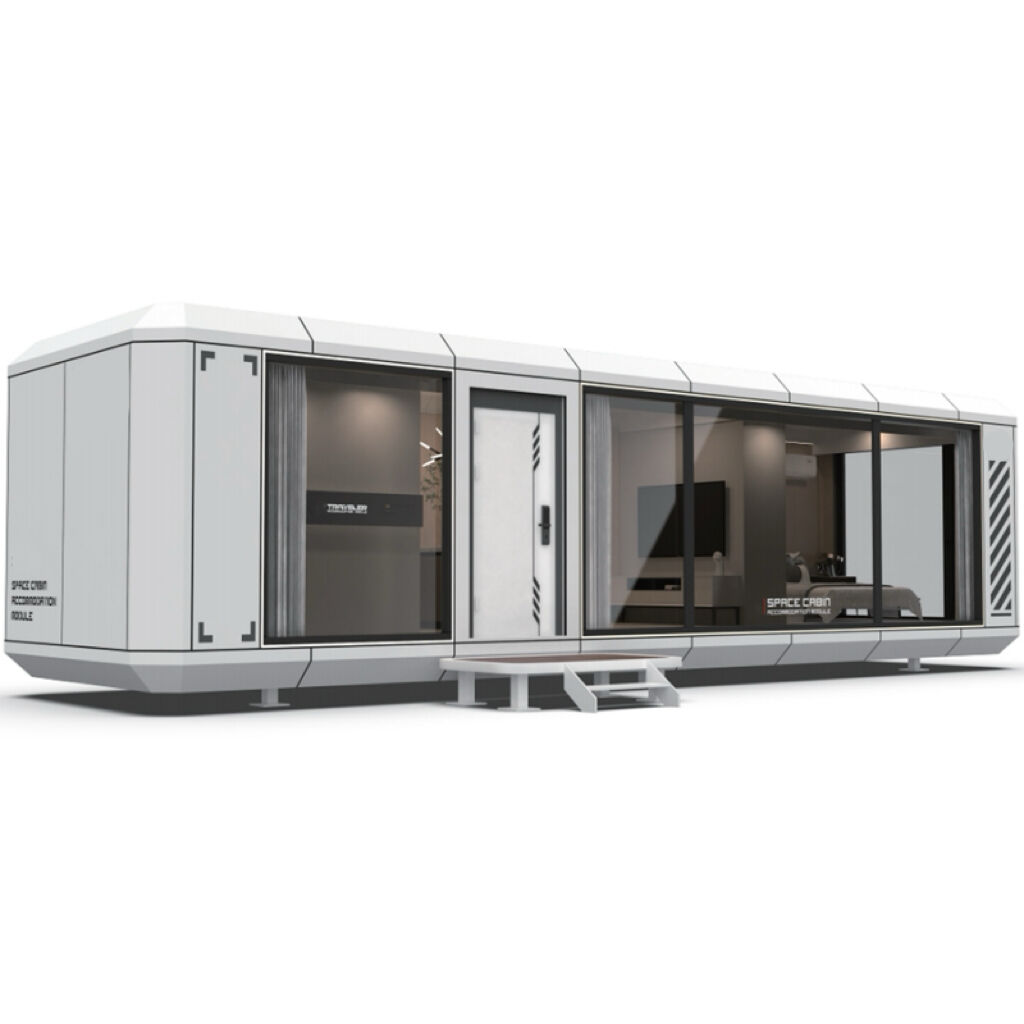 Outdoor Prefabricated Mobile House Cabin Modular Prefab Container Space Capsule Home for Hotels Villa 