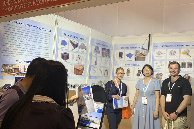 En Underbar Rejse på Intermodal Asia Shanghai 2025: Esen Wood Industry's Uglemmelige Erfaring