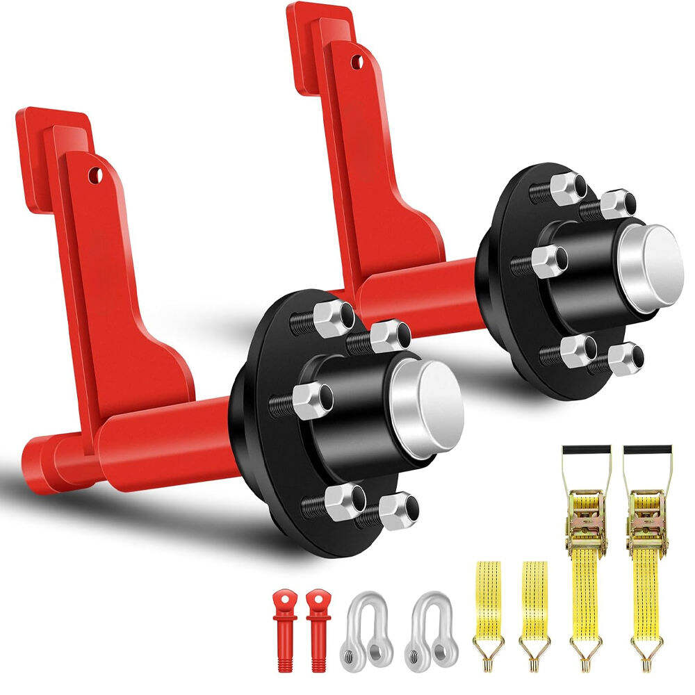 Premium Container Fittings Heavy-Duty Wheel & Axle Kit for Shipping Container Transport
