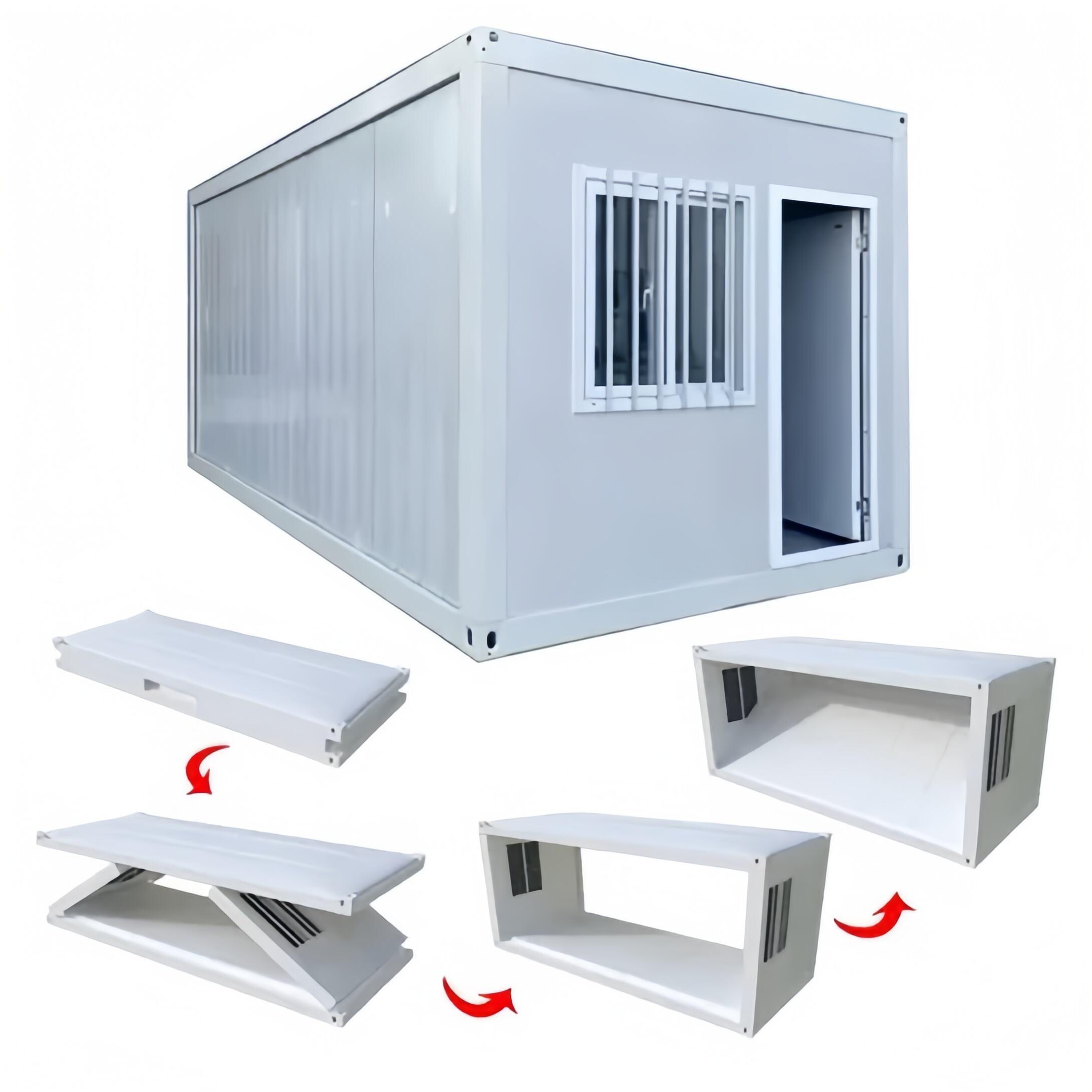 Made in China Container Accessories Stable and High Quality Prefabricated Foldable Container House