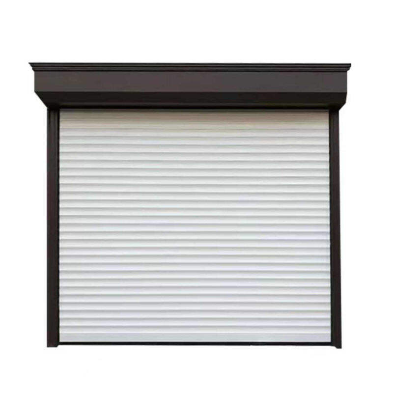 Heavy Duty Roller Shutter Door Steel Manual Self Storage Shipping Container Roll-Up Door Kit 