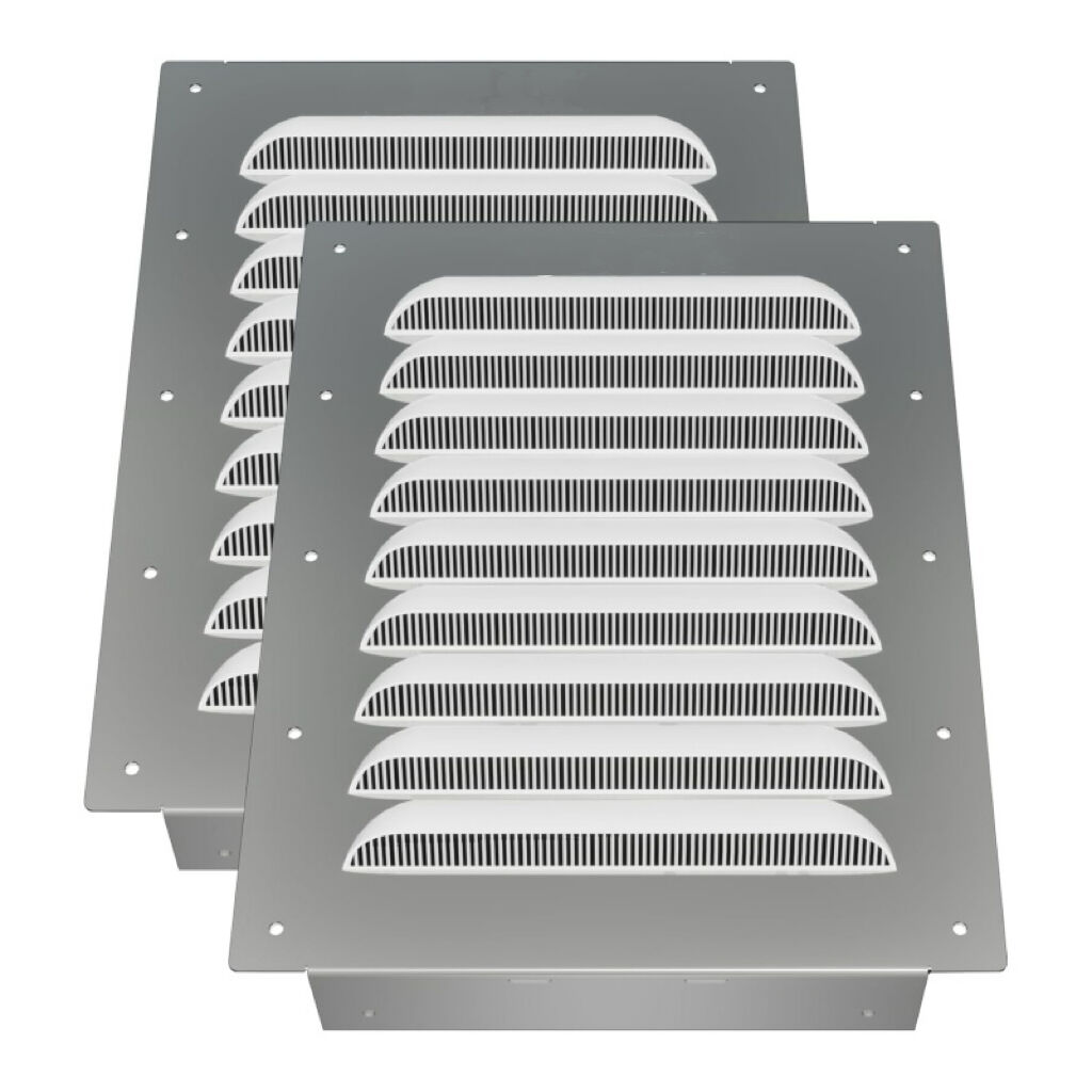 Customized Shipping Container Ventilation Big Air Louvered Gable Vents for Preventing Condensation Overheating