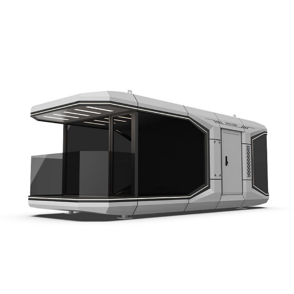 Mobile Prefab Space Capsule Pod Tiny House Luxury Hotel Modular Portable Container Home 