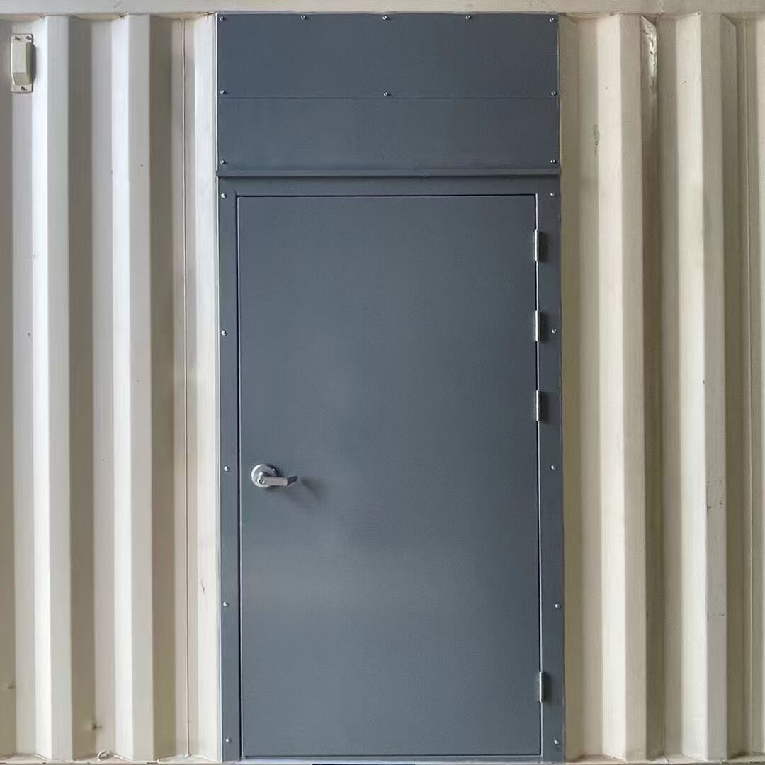 Industrial Steel Security Shipping Container Personnel Door Man Door with Extension Drip Plate