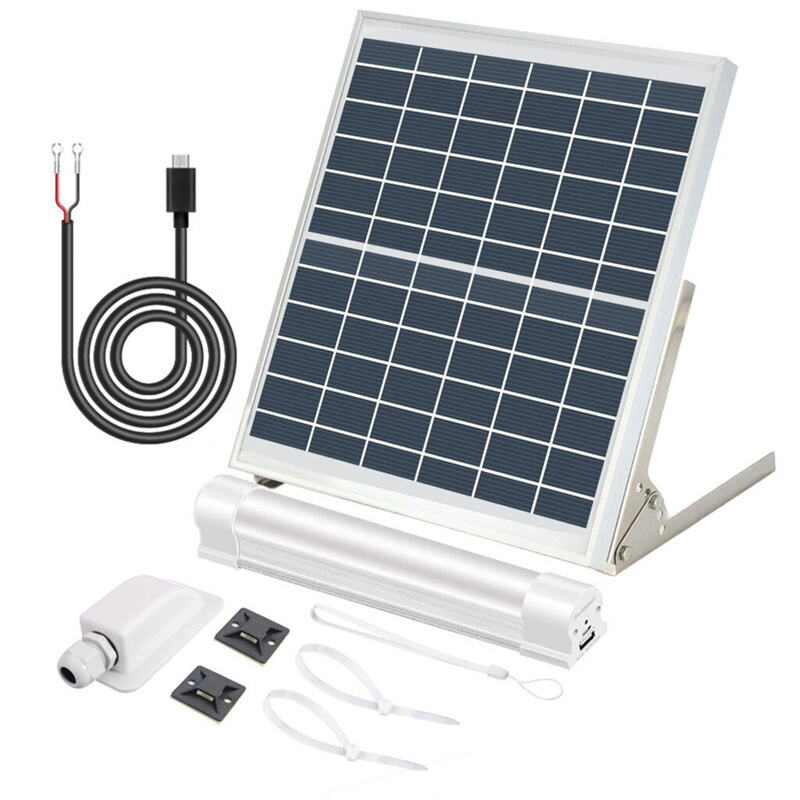 Mini Bærbar Solceller LED Lys