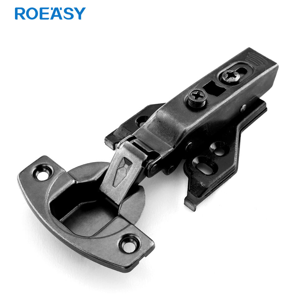 ROEASY CH-273P Clip-On Soft Close Hydraulic Hinge for Aluminum Frame Cabinet