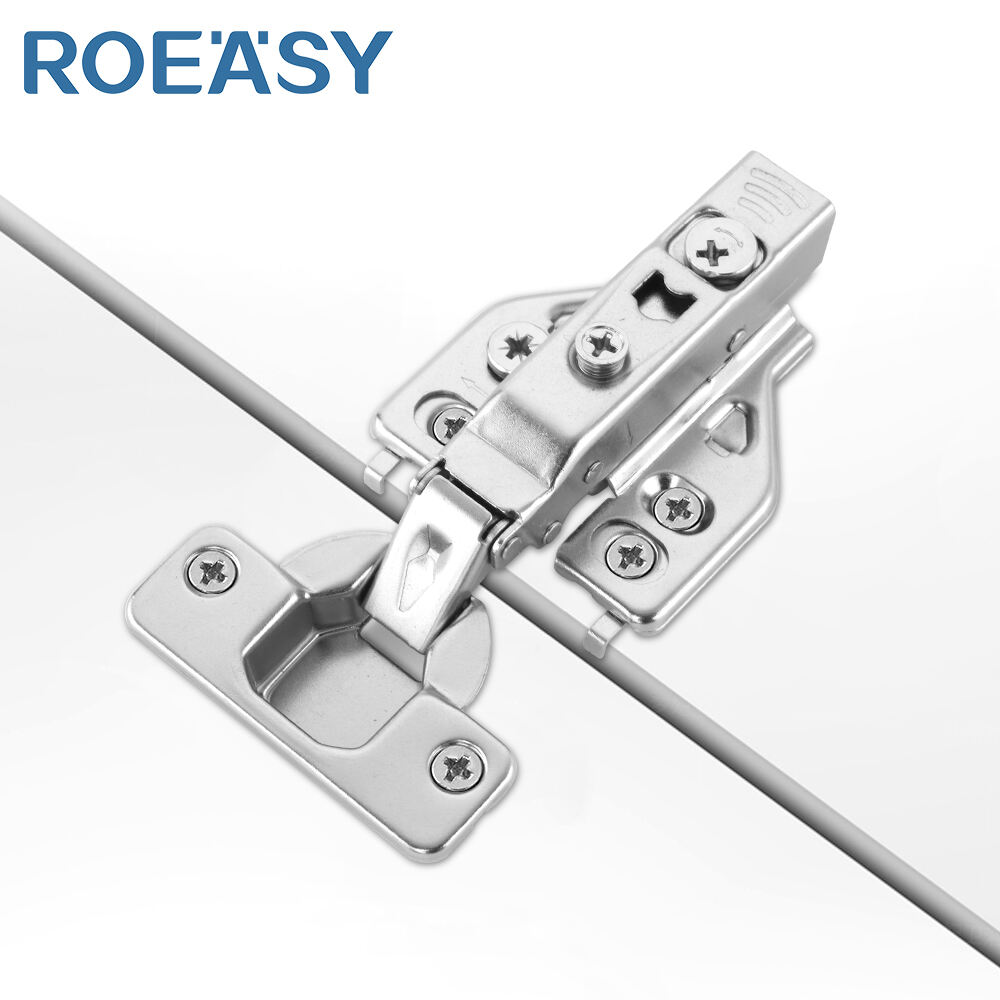 ROEASY CH-293A-3P mobilya menteşeleri dolap kapağı 35mm hidrolik 3d ayarlanabilir mutfak dolabı menteşesi kancalı