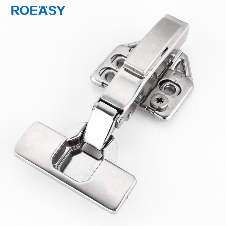 ROEASY CH-293SS-3D-304 35mm ανοξείδωτο ατσάλι 304 soft close υδραυλικός 3d μεντεσέ ντουλαπιού