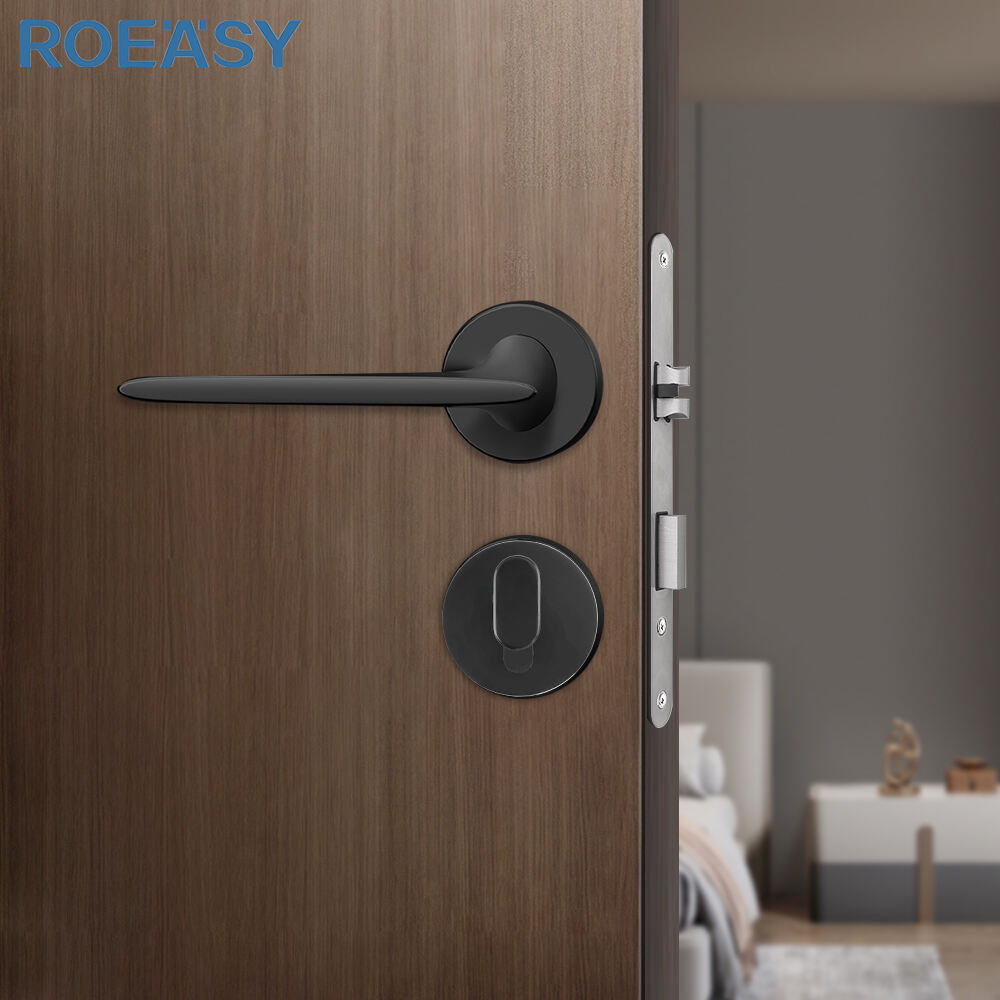 ROEASY B9-H Waterproof Durable Integrated Hidden Handle Key Storage Minimalist Magnetic Ecological Unilateral Invisible Door Lock