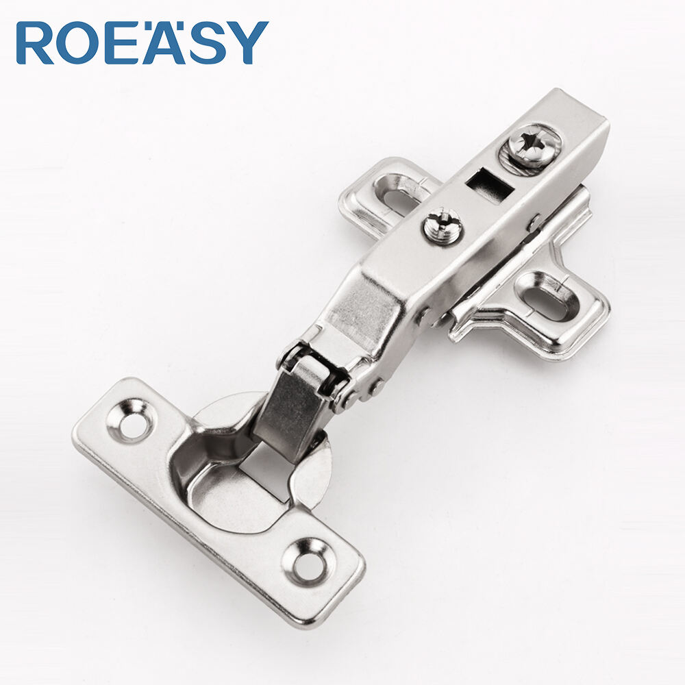 ROEASY CH-193 Clip-on Mini Soft Closing Hinge One Way for Home Kitchen Cabinets 26MM Cup Hinge Furniture Hardware Fittings