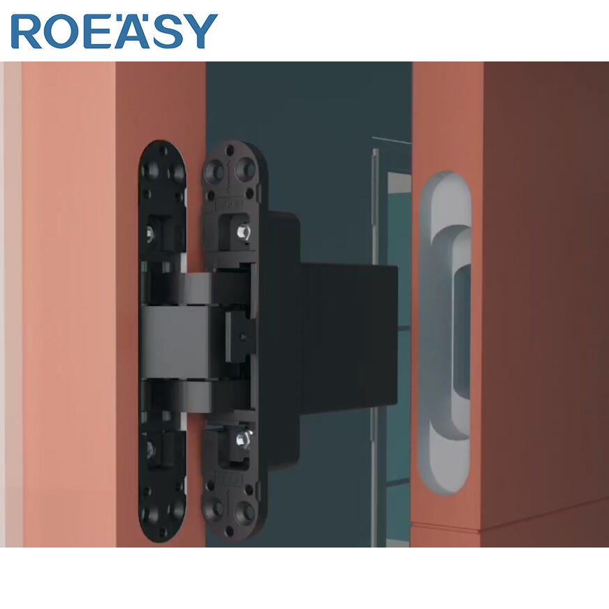 New product recommendation | ROEASY 180 degree 3d concealed door hinge hidden door hinge 