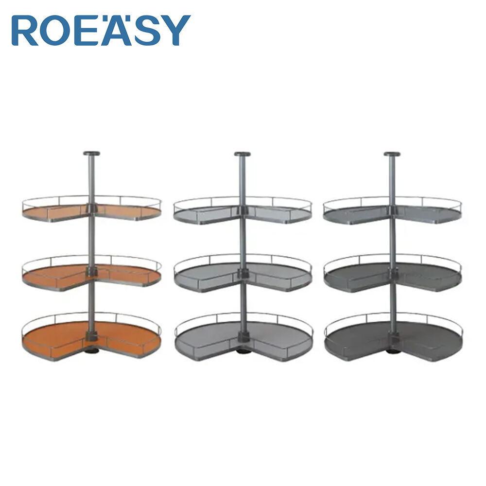 Nouvelle recommandation de produit | ROEASY Étagère à vêtements rotative à 3 niveaux, organisateur de garde-robe, panier de rangement pour vêtements