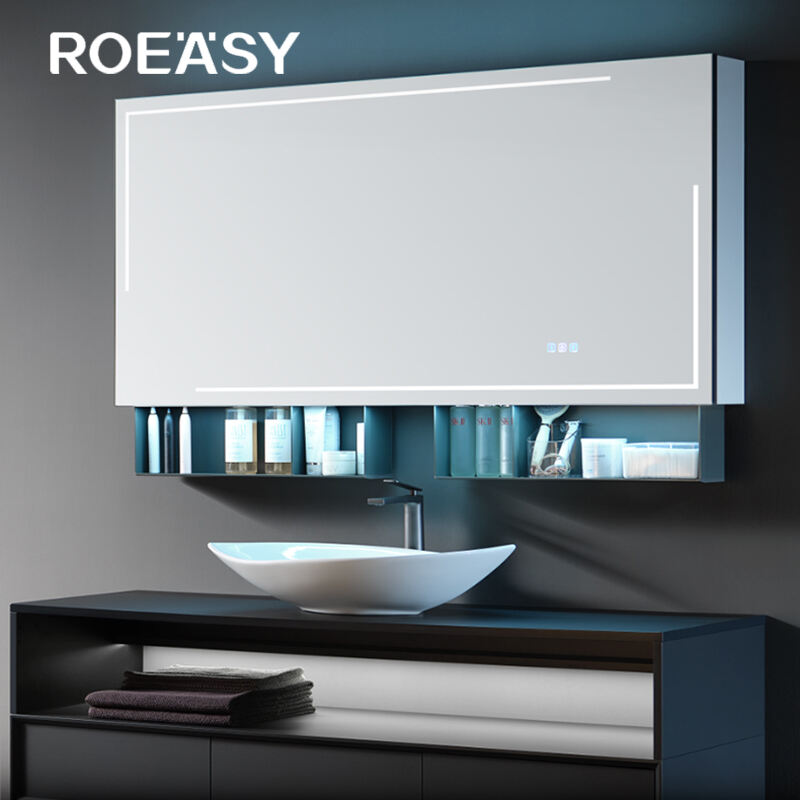 Roeasy Intelligent Mirror cabinet Automatic lifting/drying and dehumidification/multifunctional bathroom mirror cabinet system