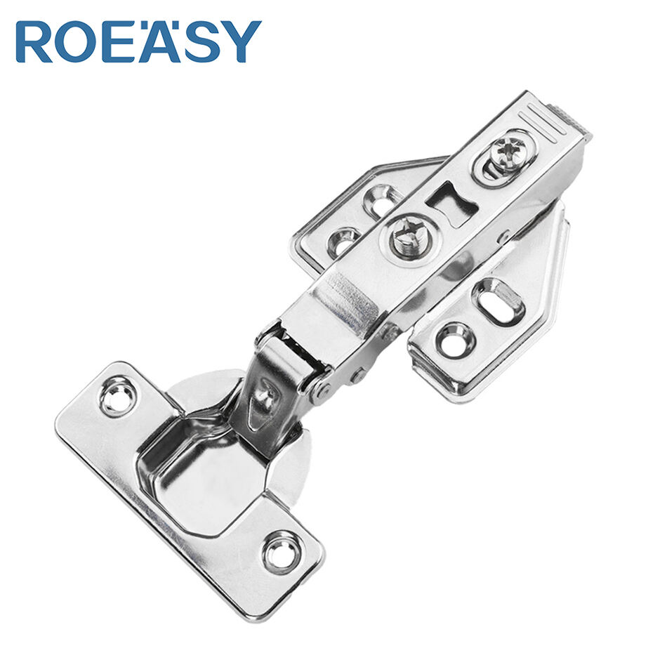 ROEASY CH-293GSS 35mm cup soft closing furniture hinge SS201 soft close clip on cabinet hinge