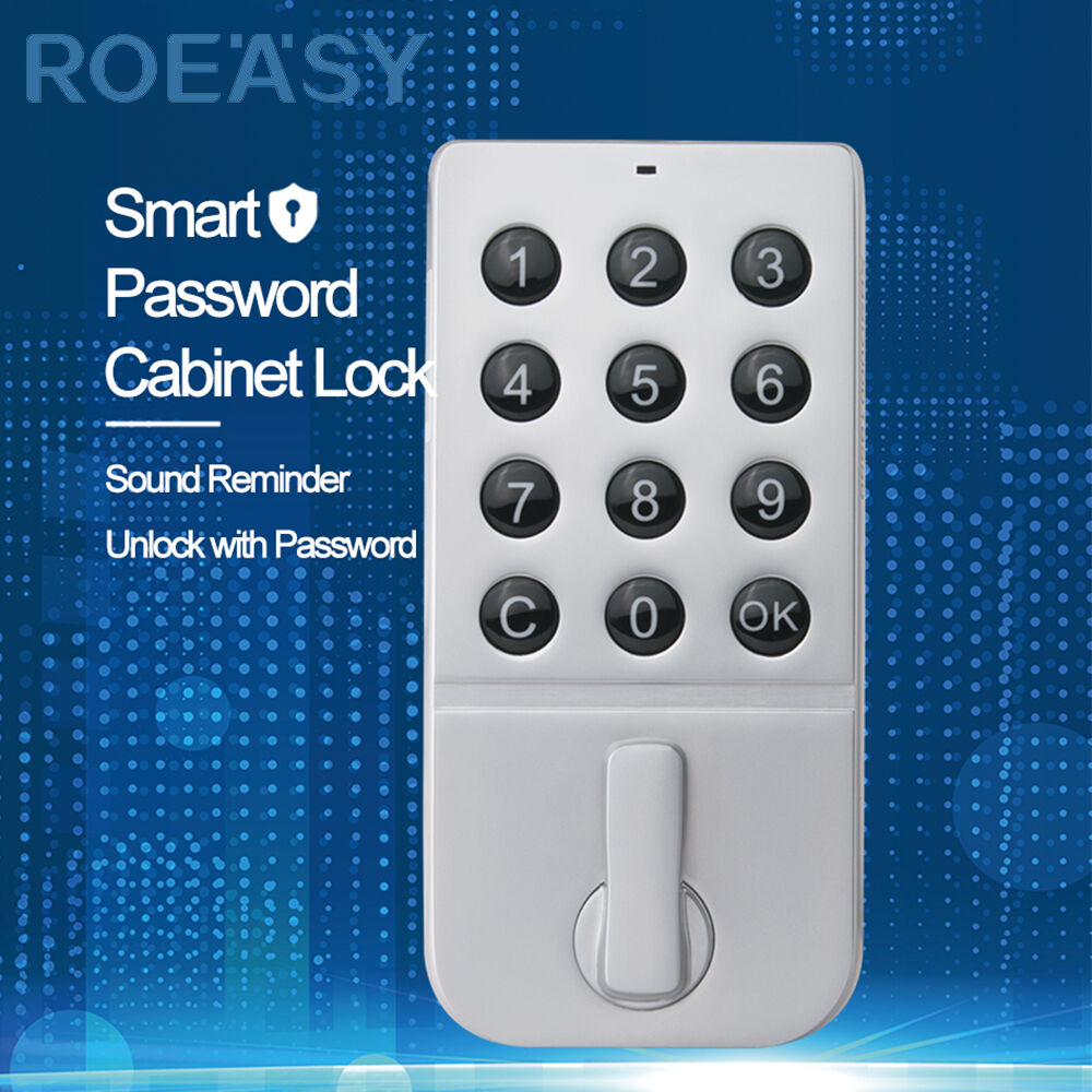 قفل إلكتروني بكلمة مرور لخزائن الملفات من شركة ROEASY، الطراز 103-2-CS-25، قفل إلكتروني معدني لخزائن الملفات، قفل إلكتروني لخزائن التصنيف