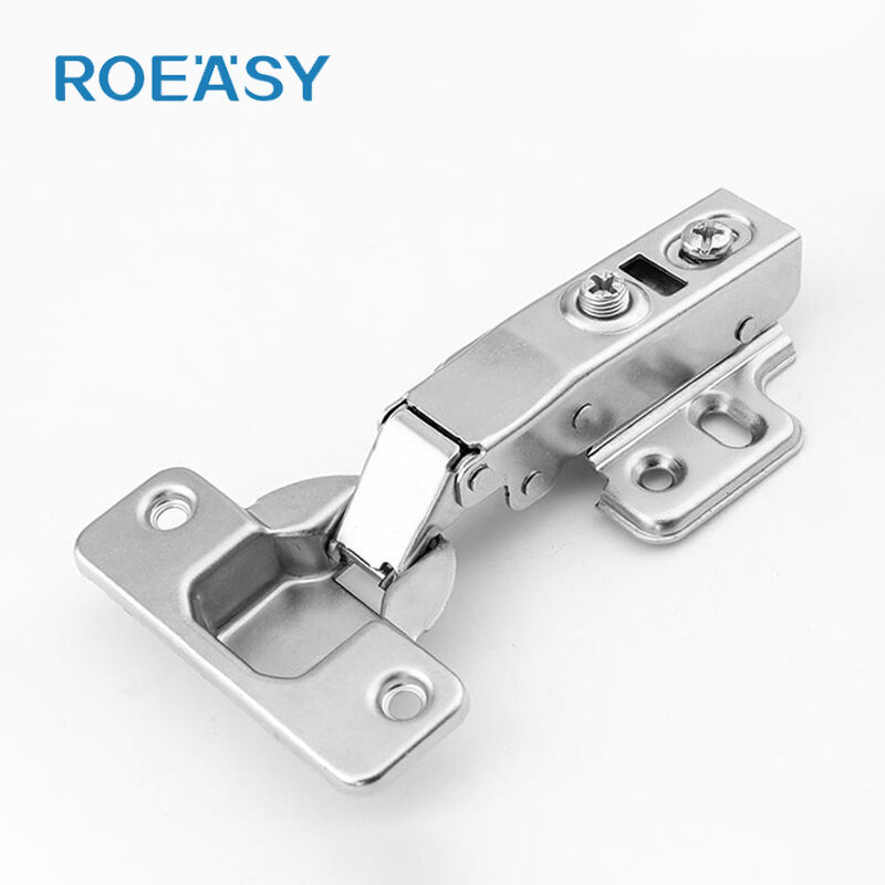 Roeasy CH-291R 35mm cup hinge 90 degree soft close inseparable wardrobe hinge cold rolled steel hydraulic buffer hinge for kitchen cupboard
