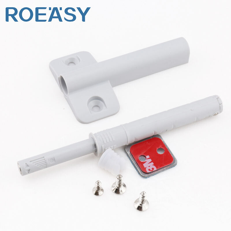 ROEASY RT020 Serrure magnétique puissante à ouverture par pression pour portes de placard sans poignée, système d'ouverture par pression