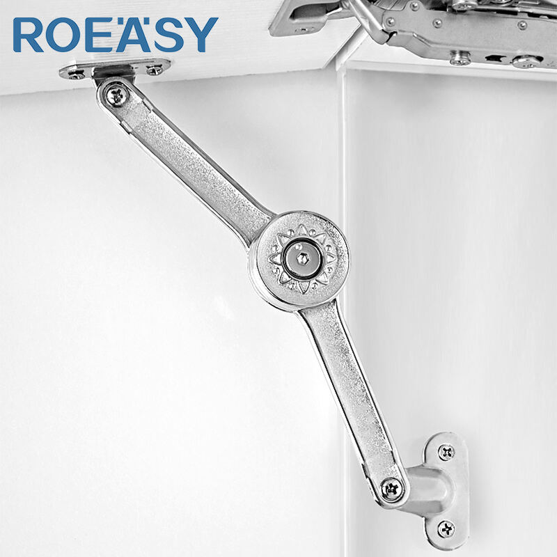ROEASY FD-B04 Wspornik drzwi szafki, zawias meblowy, mechanizm podpierający skrzydełka do kuchennych szafek i systemu podnoszenia do jadalni