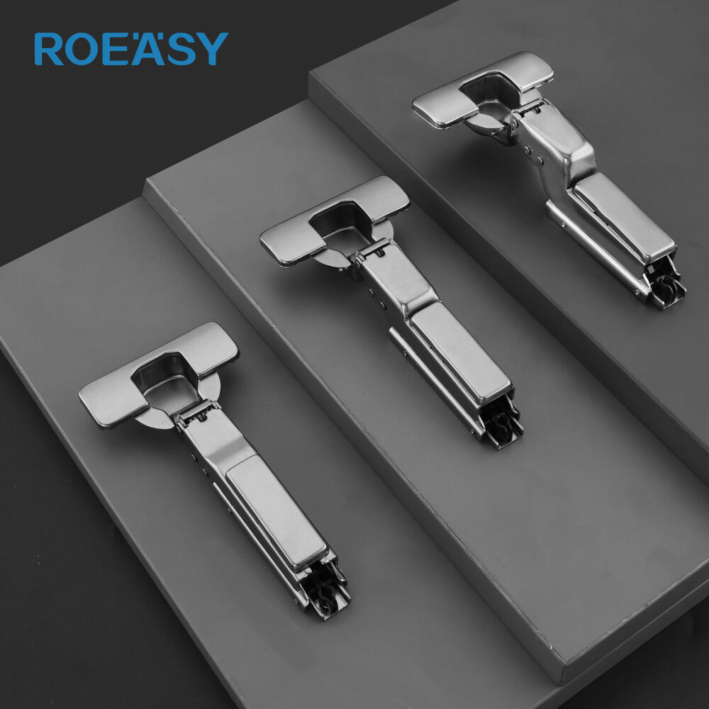 ROEASY CH-283-UC1-3D Auto Hinges 3D Hydraulic Adjustable Wingless Hinge Fixed on Soft Closing Concealed Hinges for Cabinets