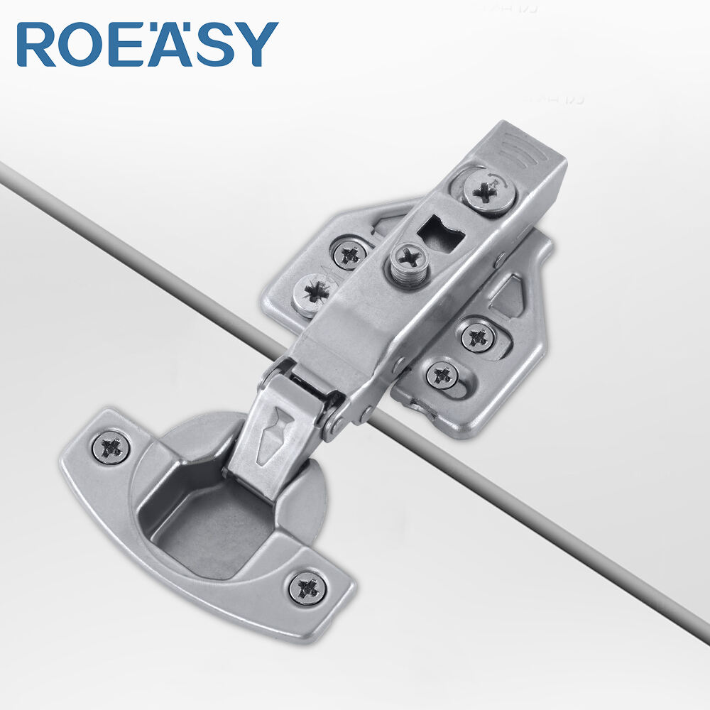 ROEASY CH-273AF-3D-ALICO Furniture Fittings Three Way Soft Closing Hydraulic Full Overlay Cabinet Door 3D Clip-on Hinges